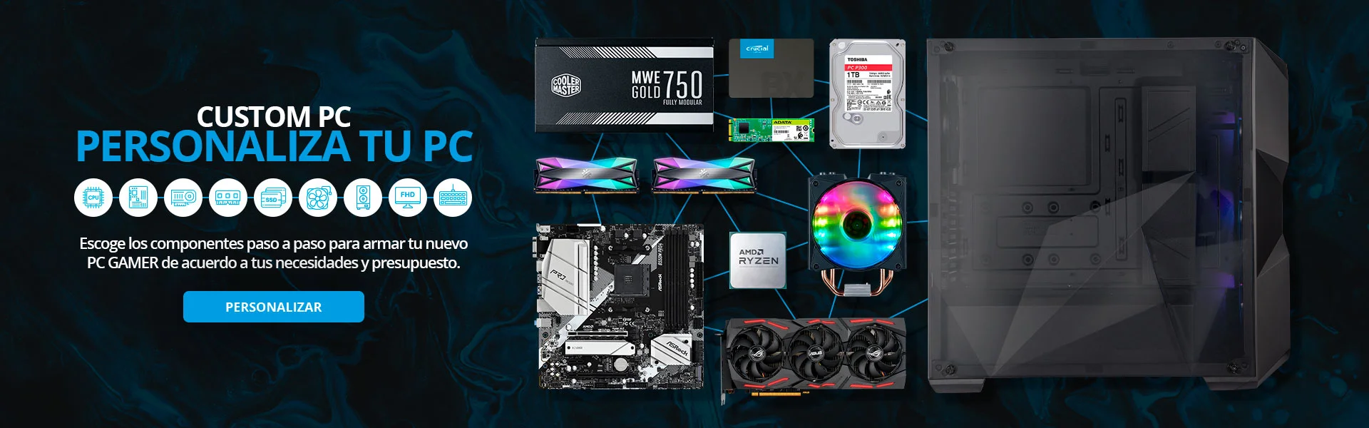Personaliza tu PC Gamer